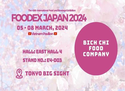 BICH CHI FOOD COMPANY AT FOODEX JAPAN 2024